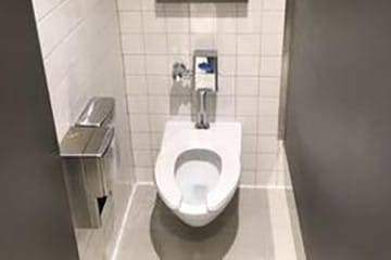 Toilet installation in Las Vegas, NV.